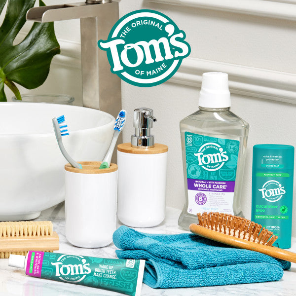 Fluoride-Free Antiplaque & Whitening Spearmint Natural Toothpaste
