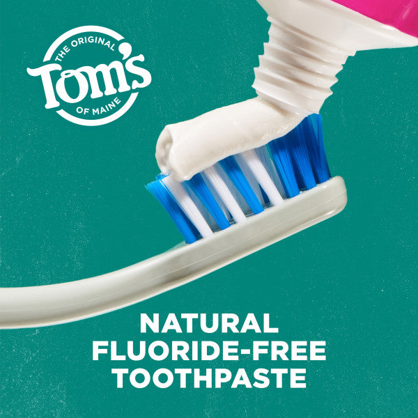 Fluoride-Free Antiplaque & Whitening Spearmint Natural Toothpaste