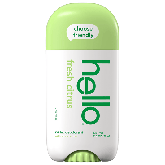 hello fresh citrus aluminum free deodorant with shea butter