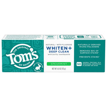 Whiten Plus Deep Clean Whitening Spearmint Natural Toothpaste