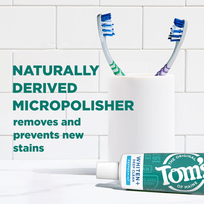 Whiten Plus Deep Clean Natural Whitening Peppermint Toothpaste