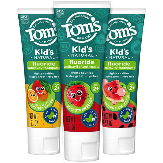 Kids Natural Toothpaste Variety Pack