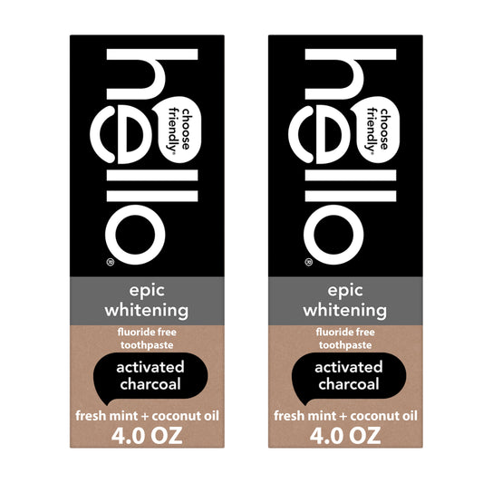 hello epic whitening charcoal toothpaste twin pack