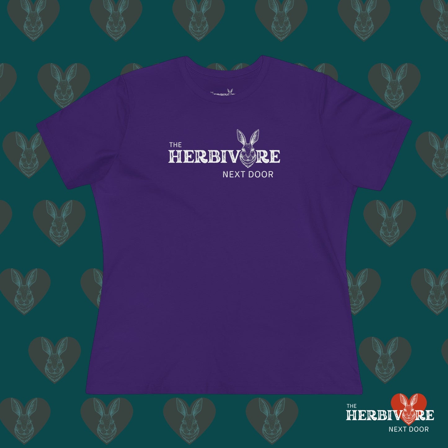 The Herbivore Next Door - Women's Style B&C 6400 - Vegan America