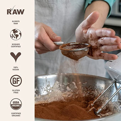 Raw Organic Cacao Powder - 16 oz - Vegan America