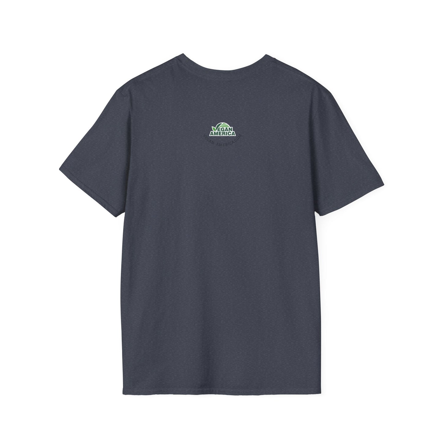 Unisex Vegan America T-Shirt, Eco - Friendly Apparel, Plant - Based Lifestyle Shirt, Perfect Gift for Vegans, Animal Rights Awareness Wear - Vegan America