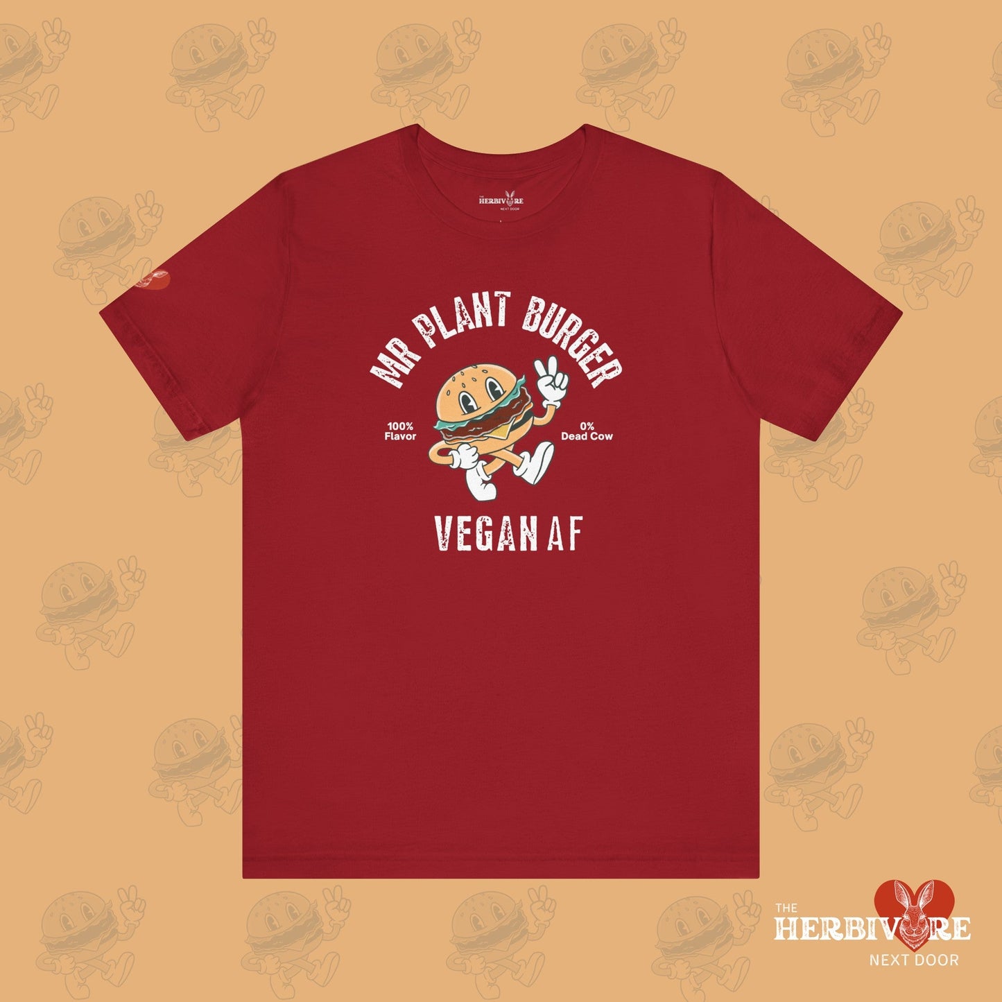 Mr. Plant Burger - Vegan T-Shirt - Vegan America