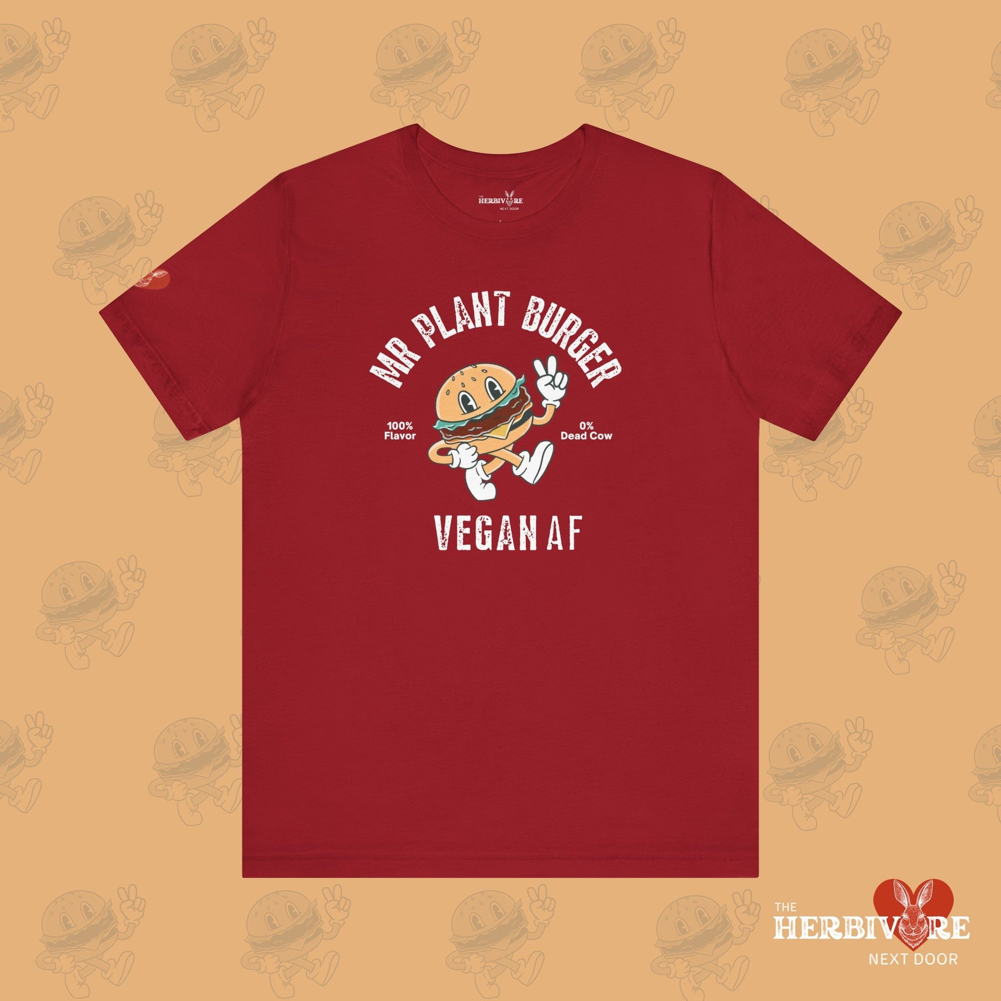 Mr. Plant Burger - Vegan T-Shirt - Vegan America