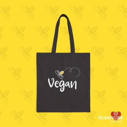 Bee Vegan - Tote Bag - Vegan America