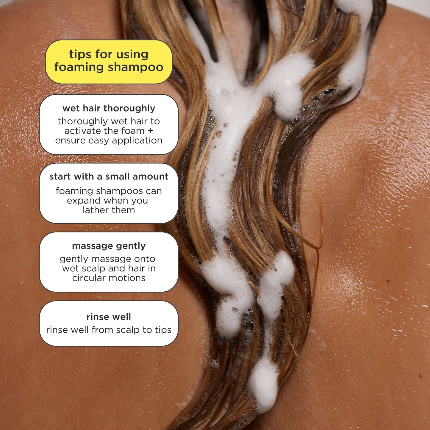 Vanilla Oat Milk Volumizing Foam Shampoo