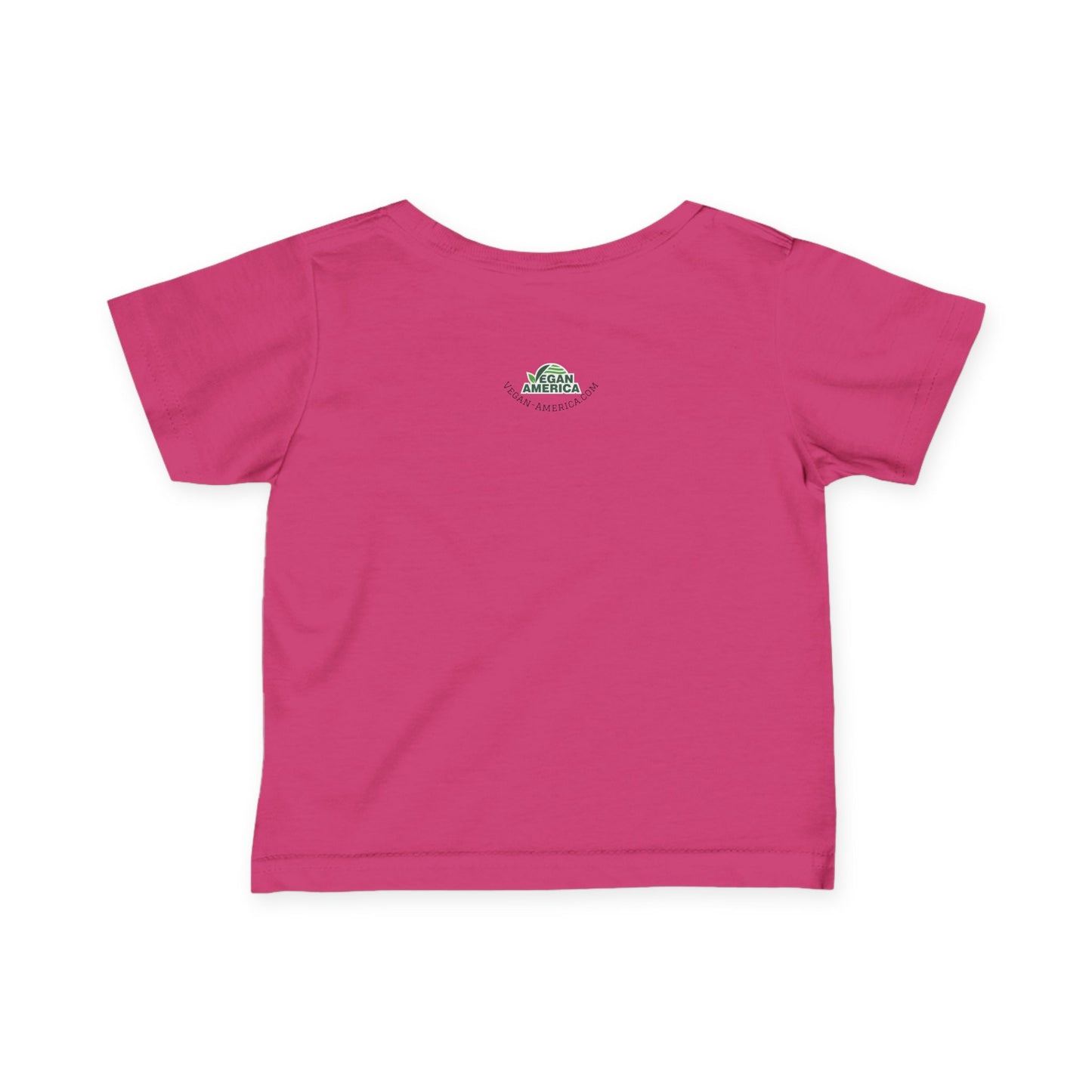 Vegan Baby Tee, Cute Infant T-Shirt, Organic Cotton Toddler Shirt, Eco - Friendly Baby Gift, Baby Shower Present - Vegan America