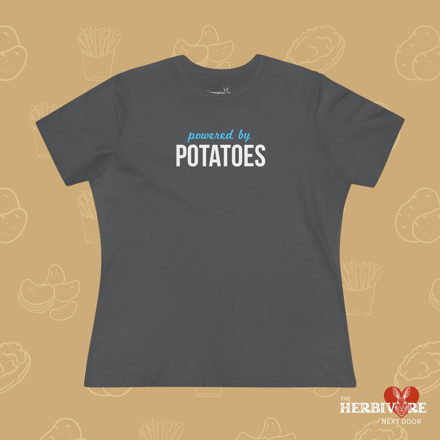 Powered by Potatoes - Women's Style T-Shirt - Vegan America