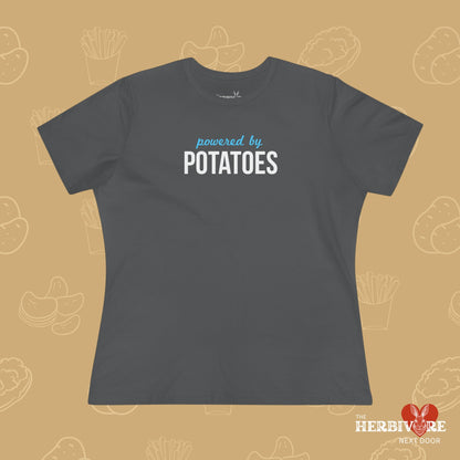 Powered by Potatoes - Women's Style T-Shirt - Vegan America