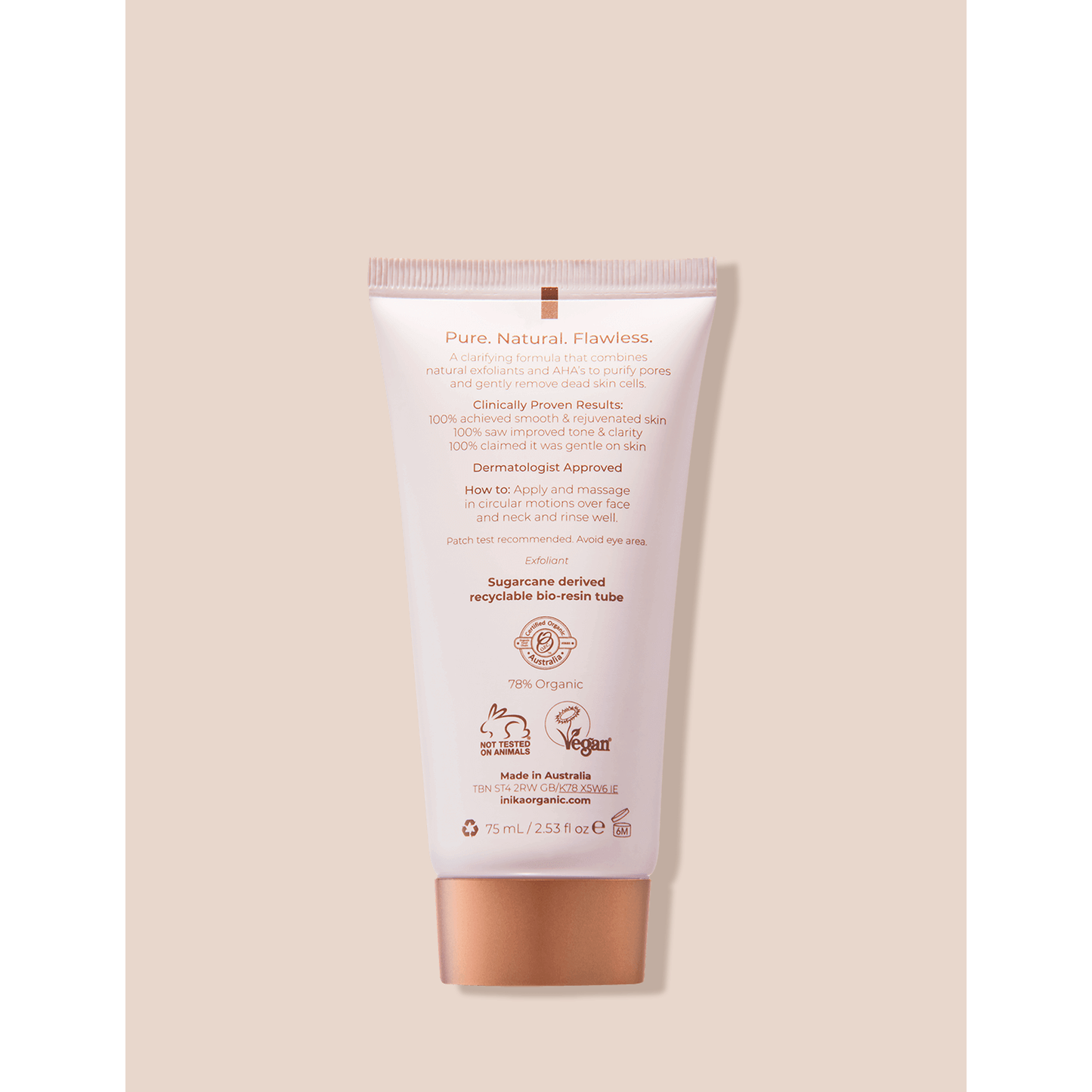 INIKA Organic Phytofuse Renew Exfoliator