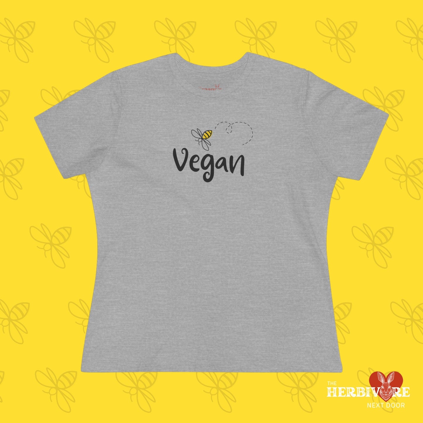 Bee Vegan - Women's Style B&C 6400 - Vegan America