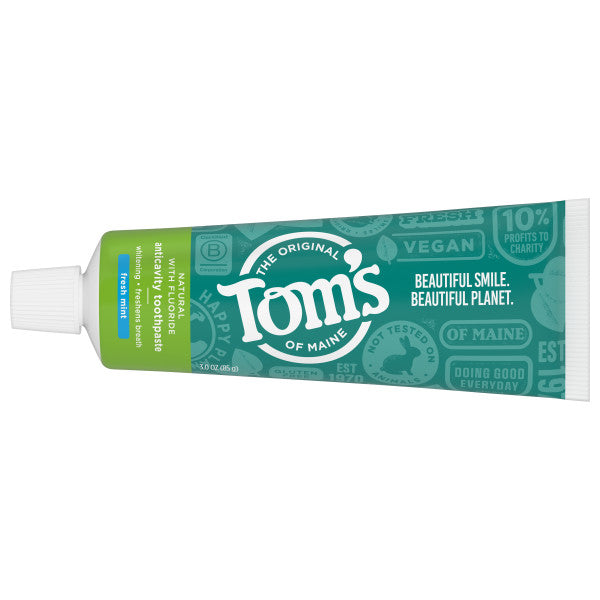 Grab n' Go Travel Size Anticavity Fresh Mint Natural Toothpaste