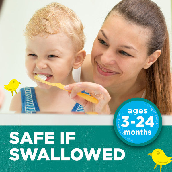 Fluoride-Free Toddler Training Natural Toothpaste