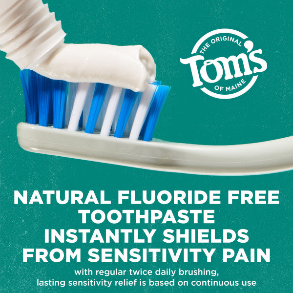 Fluoride-Free Rapid Relief Sensitive Fresh Mint Natural Toothpaste