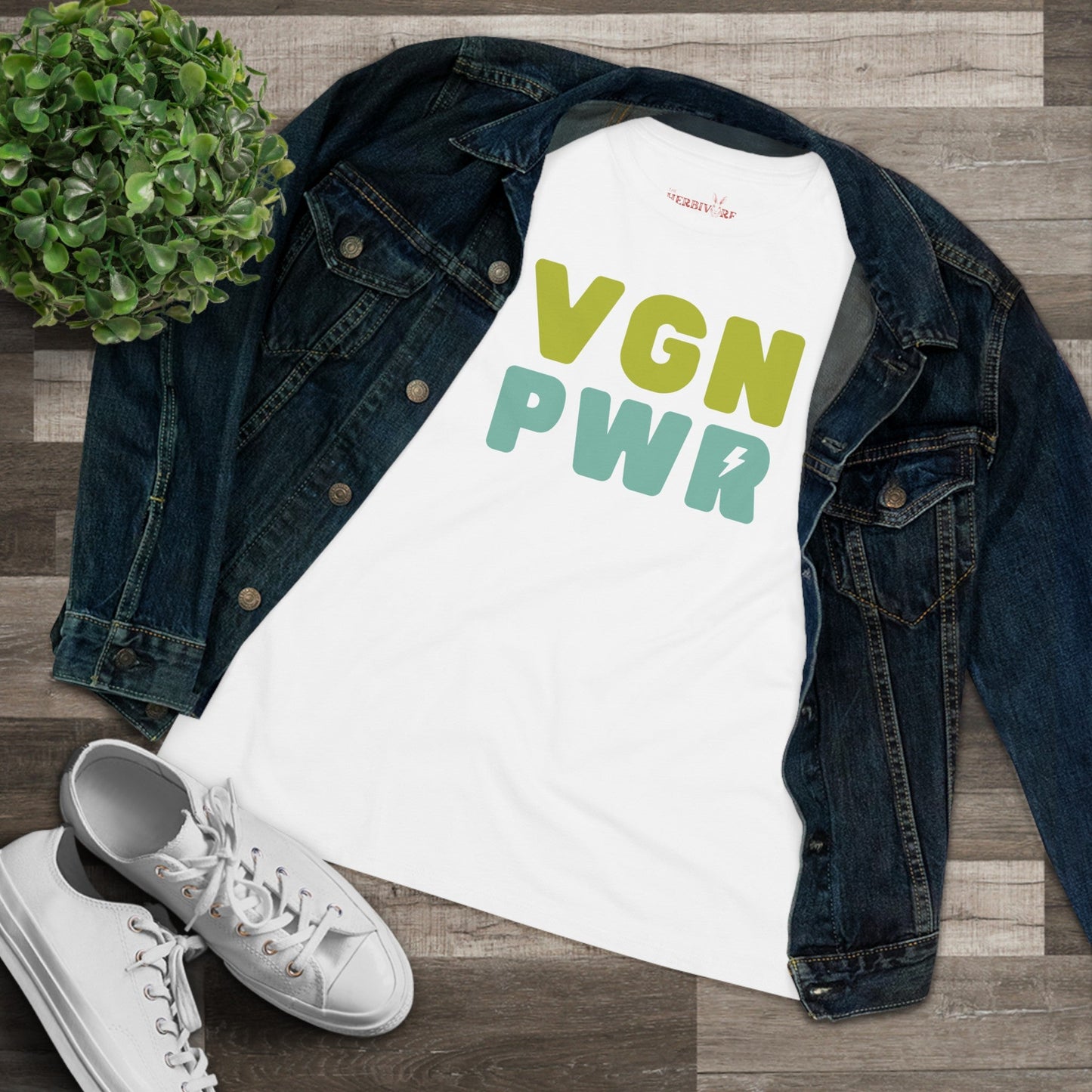Vegan Power - Women's Style B&C 6400 - Vegan America