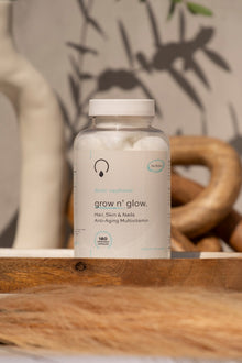Grow N Glow Hair Skin Nails Anti Aging Multivitamins