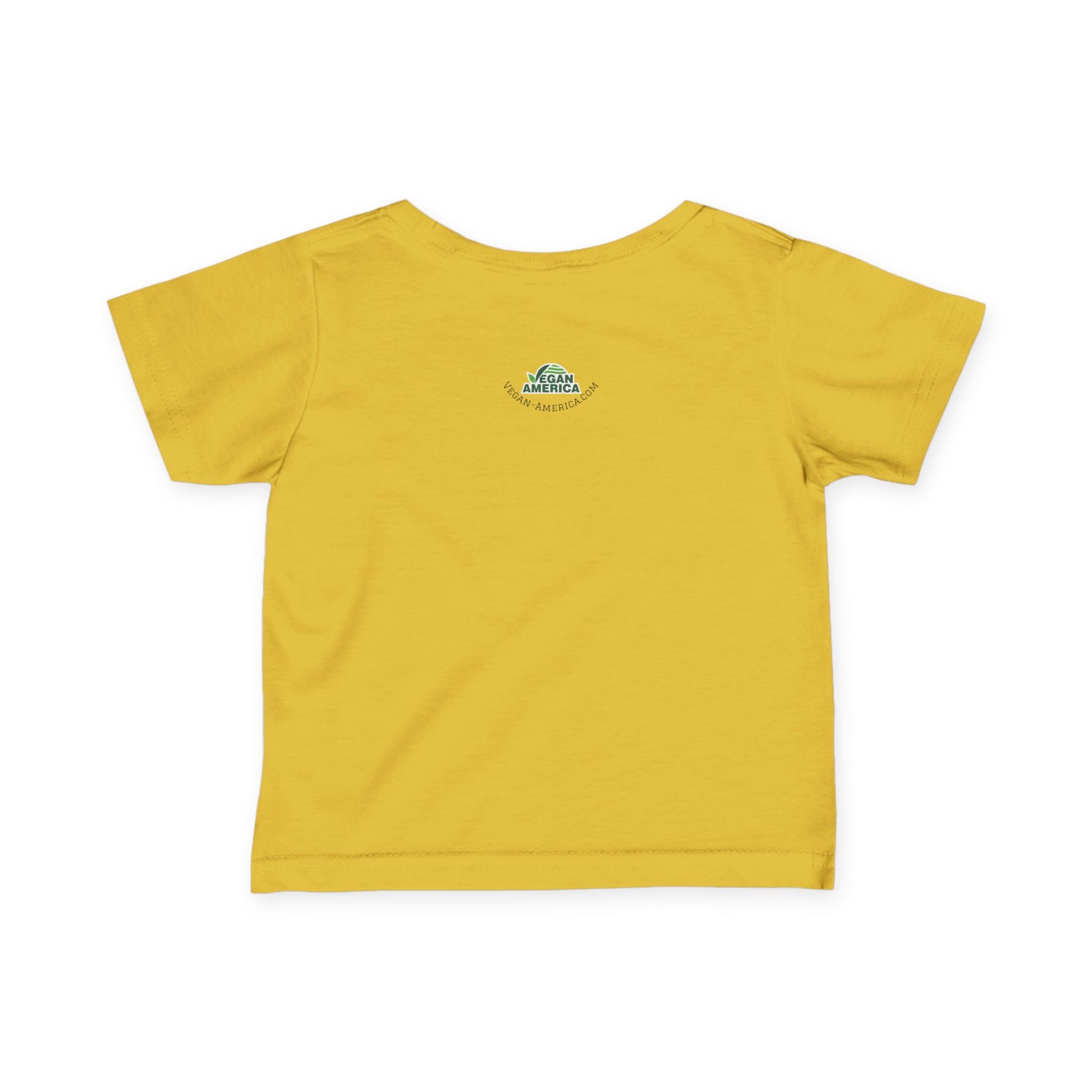 Vegan Baby Tee, Cute Infant T-Shirt, Organic Cotton Toddler Shirt, Eco - Friendly Baby Gift, Baby Shower Present - Vegan America
