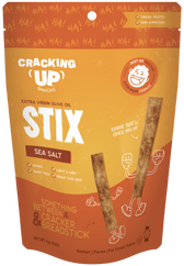 Cracking Up Sea Salt STIX Snack Sticks (4oz) - Vegan America