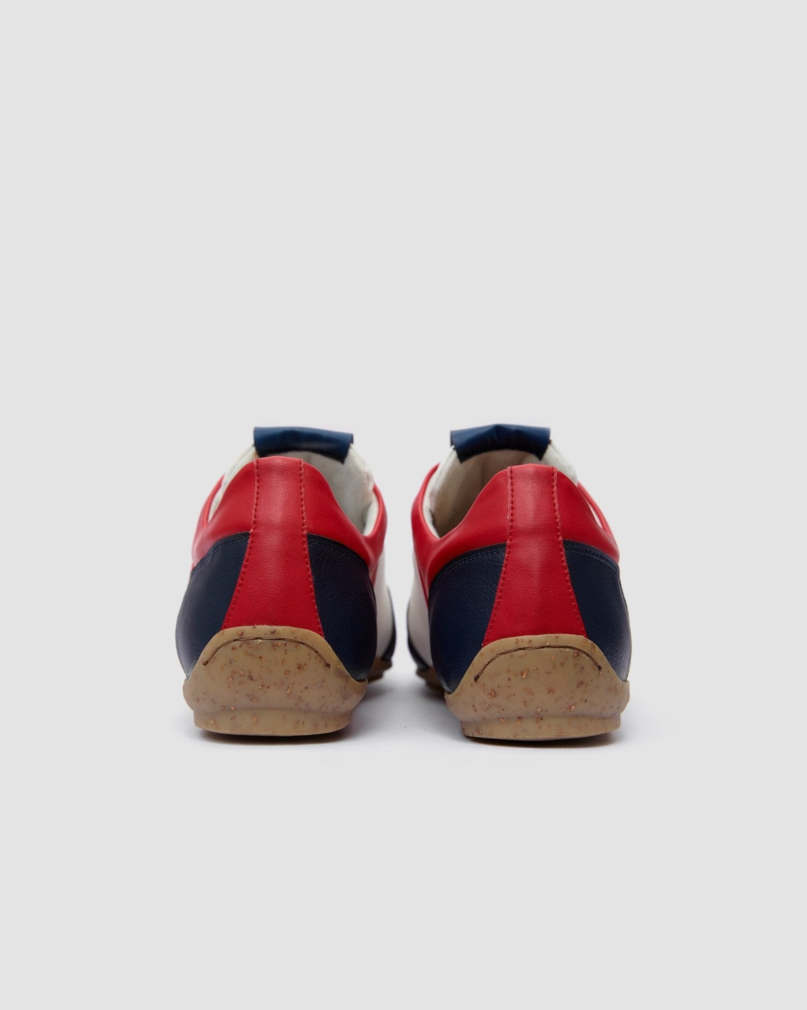 Racer Sneakers Blue Red White - Vegan America
