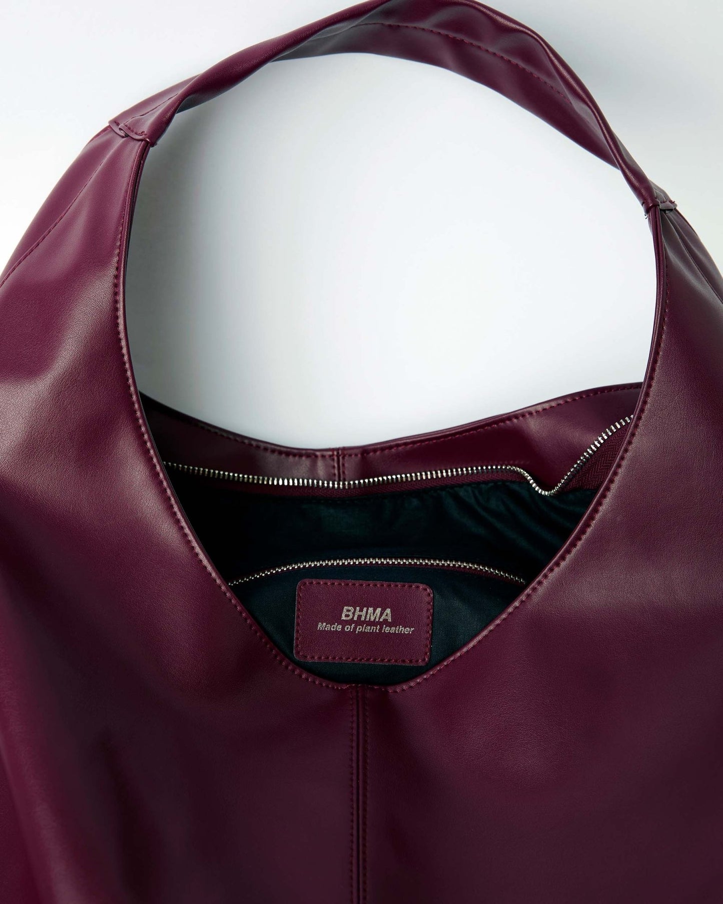 Bohema Slouchy Shopper Bag Burgund - Vegan America