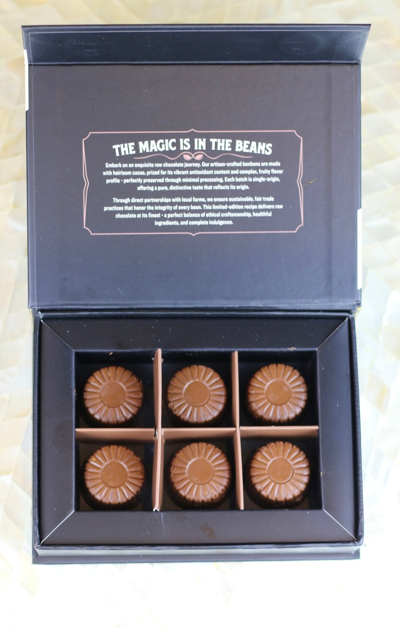 Rawmio Coconut Milk Chocolate Bonbons, 6 Bonbons - Vegan America