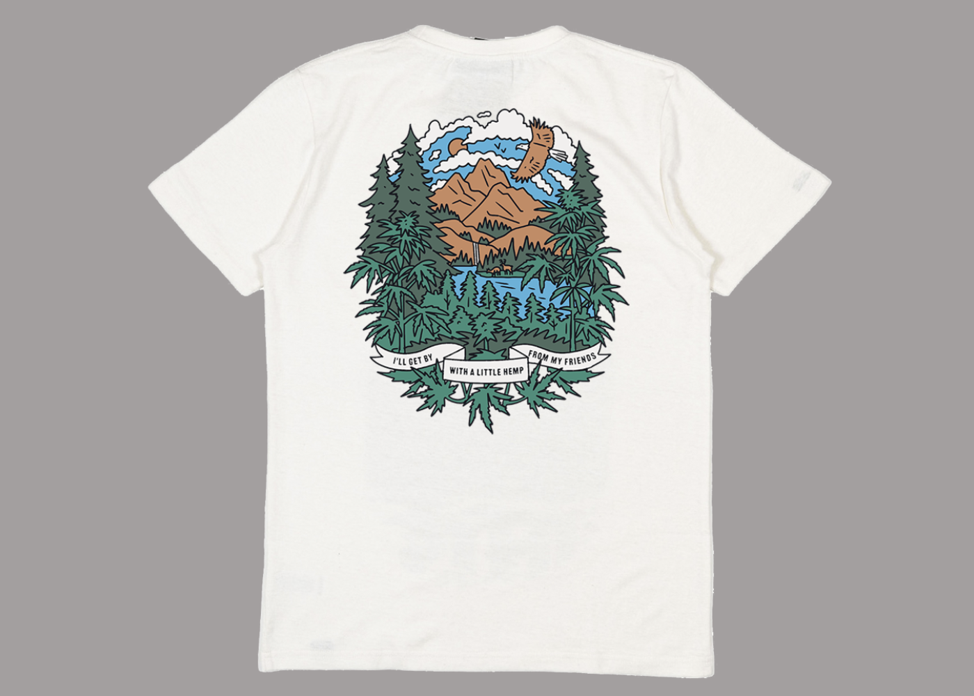 THTC x 8000Kicks Hemp T-shirt