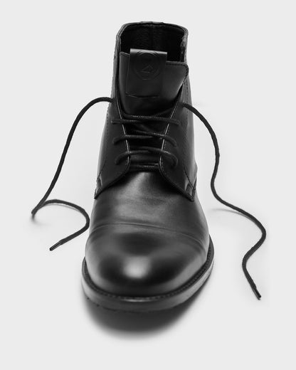 Laced - up Ankle Boots made of vegan corn leather - Vegan America