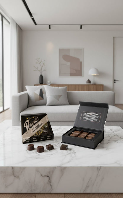 Rawmio Coconut Milk Chocolate Bonbons, 6 Bonbons - Vegan America