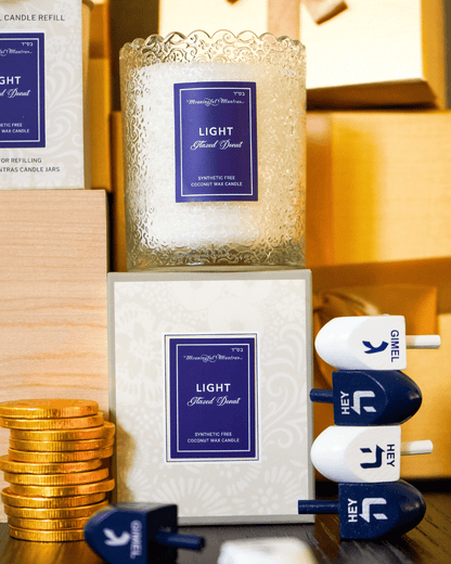 Glazed Donut Natural Candle 8oz Kaia Collection - Vegan America