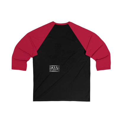 Unisex 3/4 Sleeve Baseball Tee