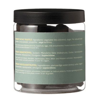 Vegan Summer Truffles Gift Jar 130g | Dairy-Free Summer Chocolate