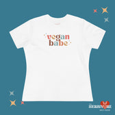 Vegan Babe - Women's Style B&C 6400 - Vegan America