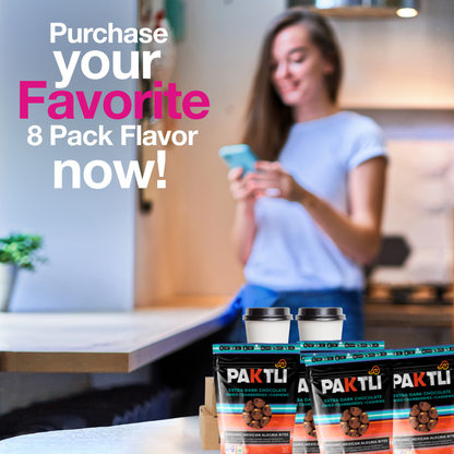 NEW Extra Dark Chocolate Alegria Bites w/ Cranberries + Cashews