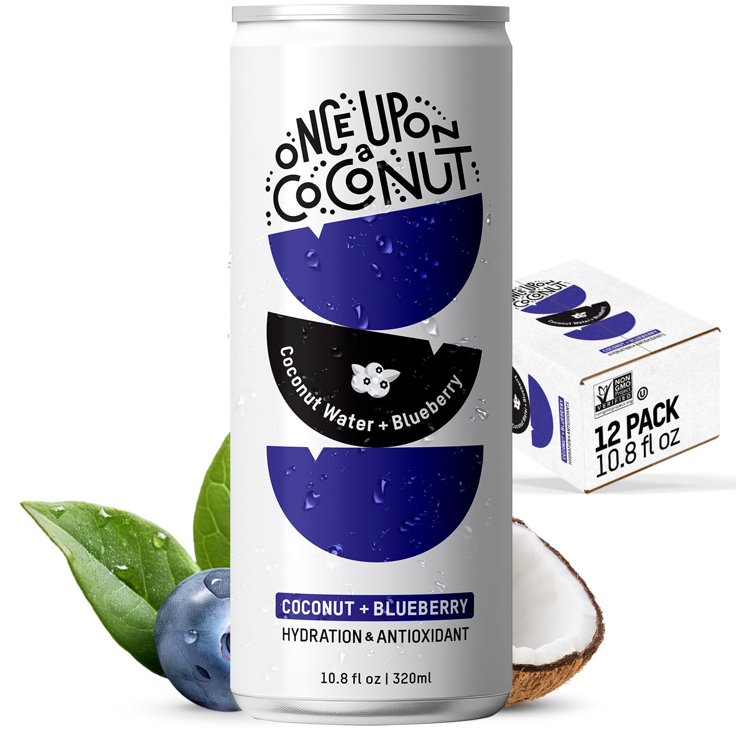 Premium Coconut Water + Blueberry - Vegan America
