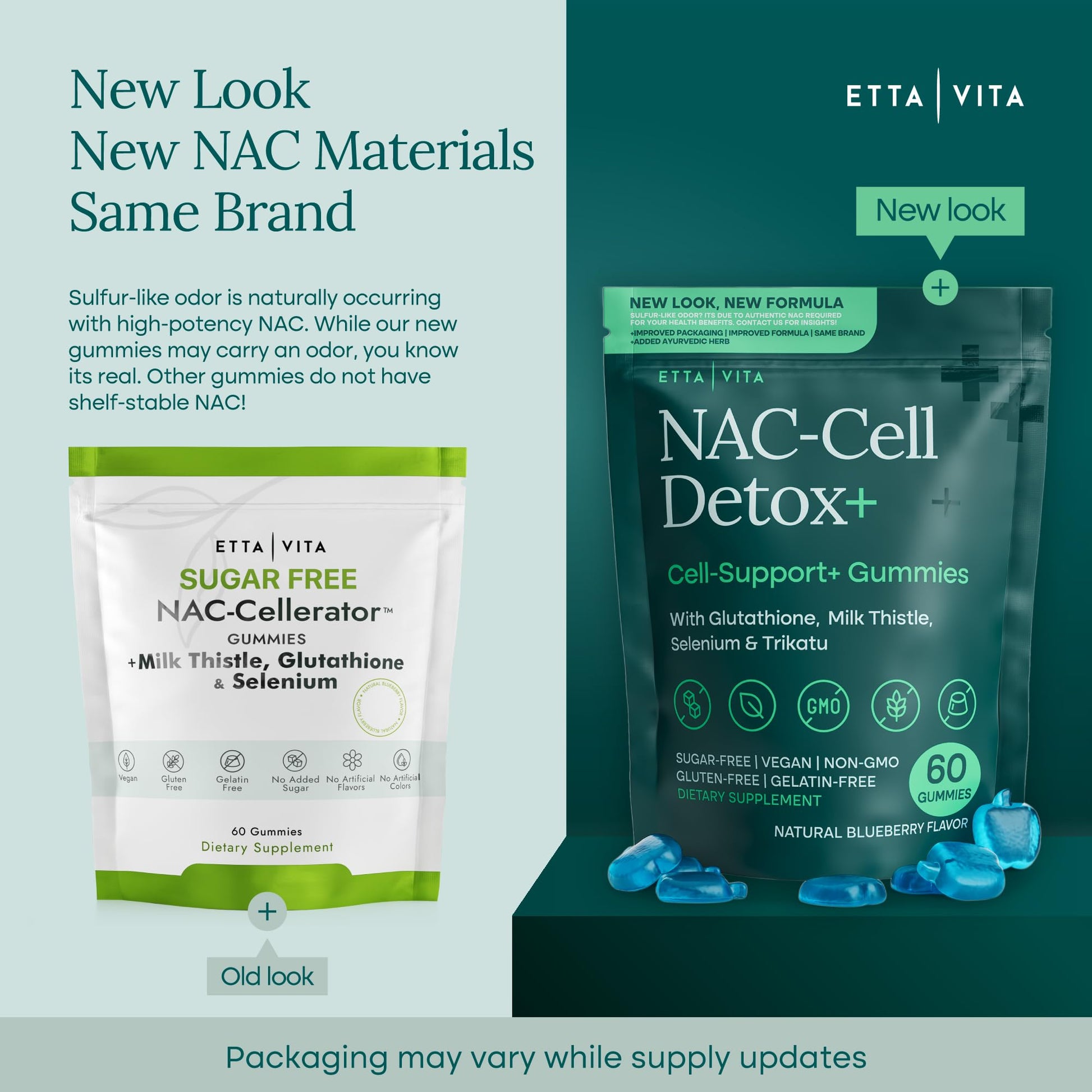 Sugar - Free NAC Gummies, N - Acetyl Cysteine Supplement with Milk Thistle, Glutathione, & Selenium - Vegan America