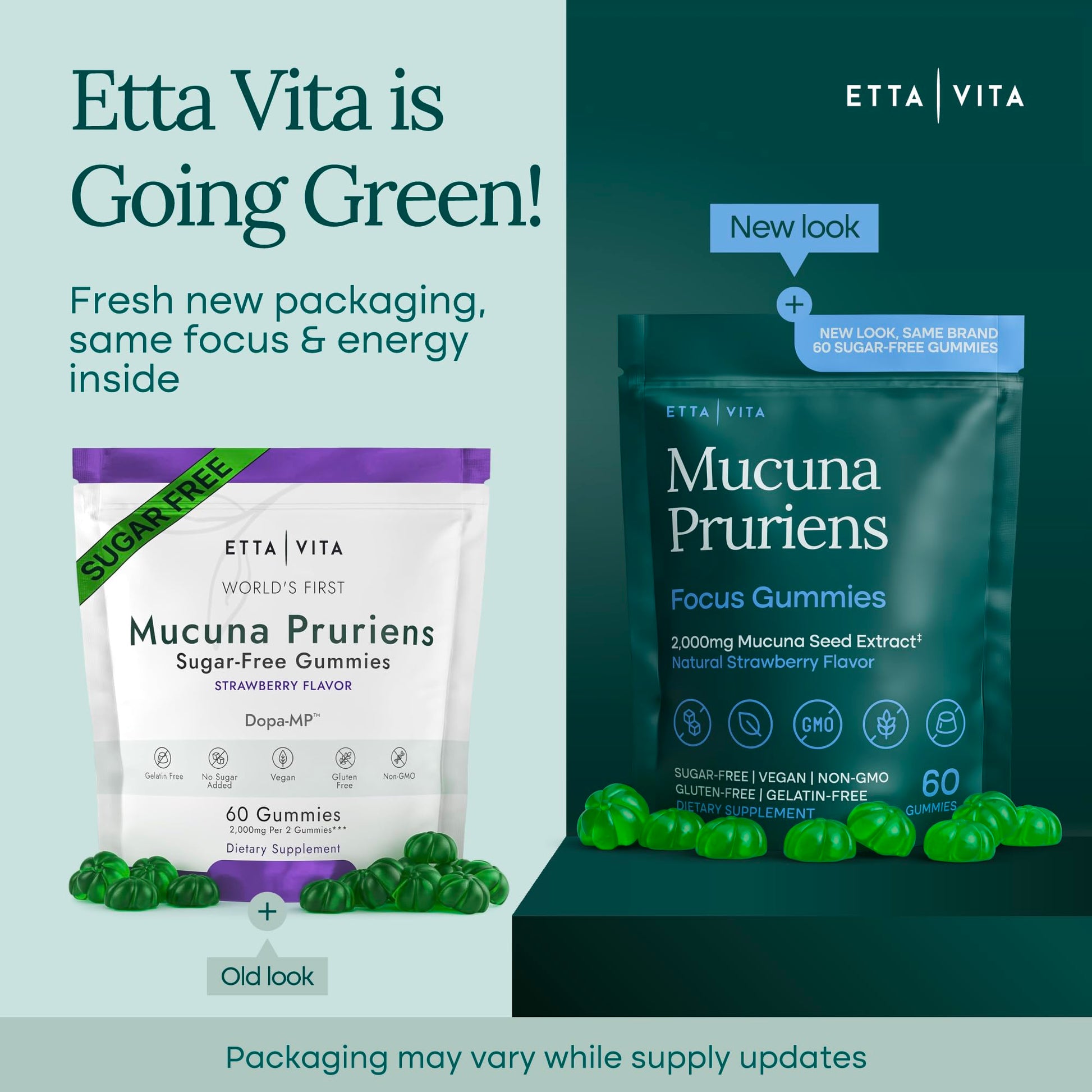 Dopamine Supplement - Sugar - Free Mucuna Pruriens Gummies - Vegan America