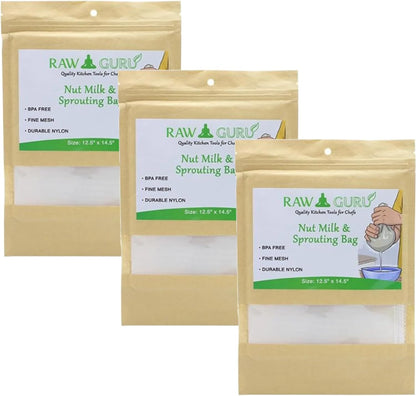 Nut Milk Bag (Nylon with String) - Vegan America