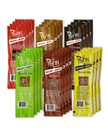 Primal Spirit Vegan Jerky Sampler Pack - ALL 6 flavors