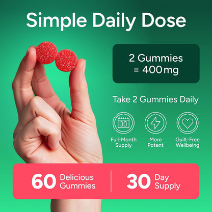 Sugar-Free Berberine Gummies GLP-1 Support Supplement for Digestive Balance