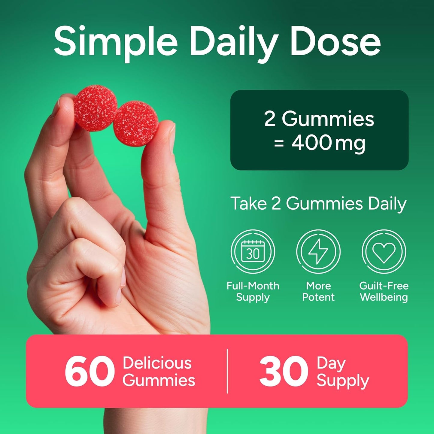 Natural GLP1 Support - Berberine Sugar - Free Gummies - Vegan America