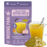 Roasted Garlic,Turmeric Golden Broth | 18g Plant Protein/pouch | 9 Cups - Vegan America