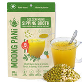 Italian Herbs, Turmeric Golden Broth | 18g Total Protein/pouch | 9 Cups - Vegan America