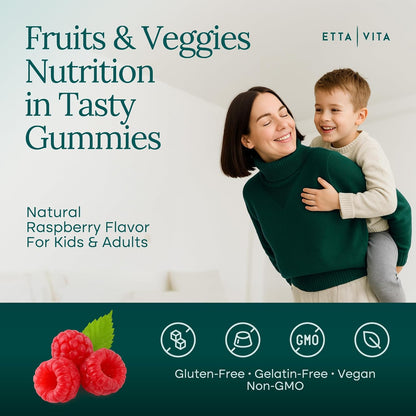 Fruits and Veggies Gummies Supplement - Vegan America
