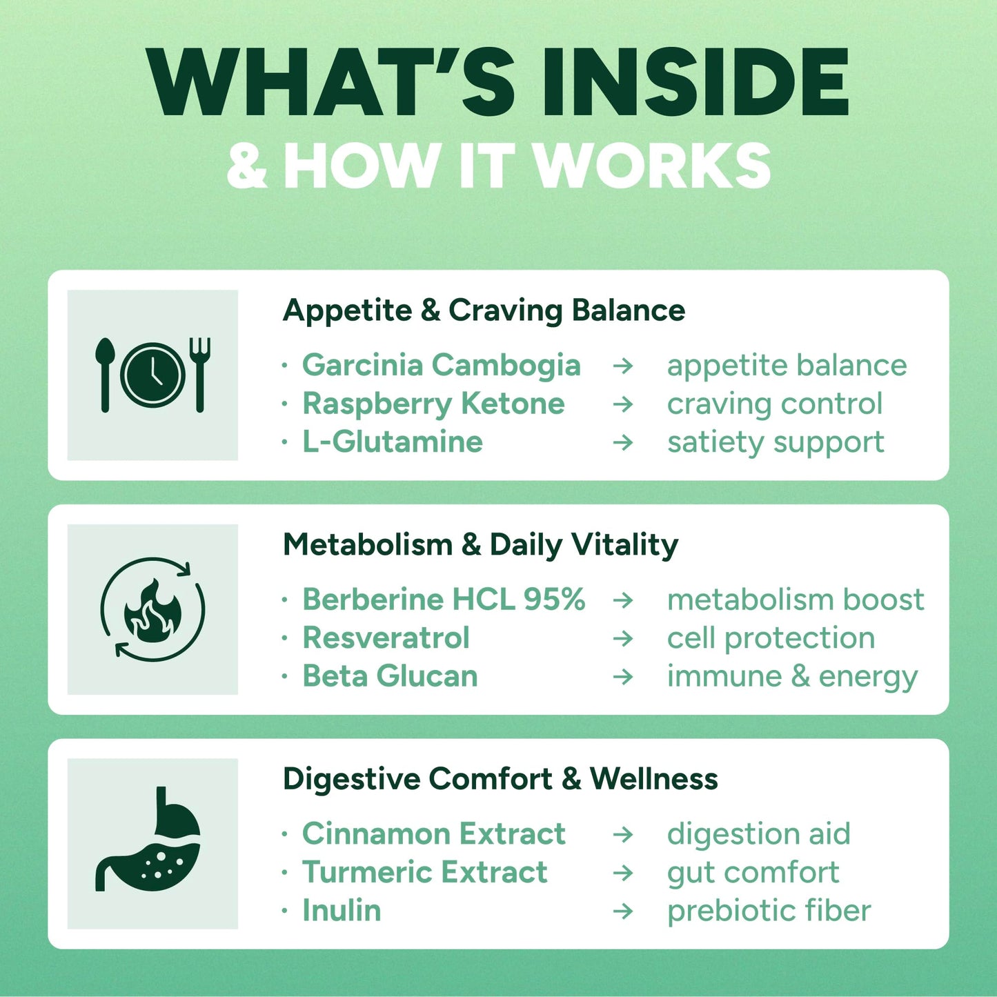 GLP1 Activator+ with Berberine and Turmeric - GLP - 1 Gummies - Vegan America