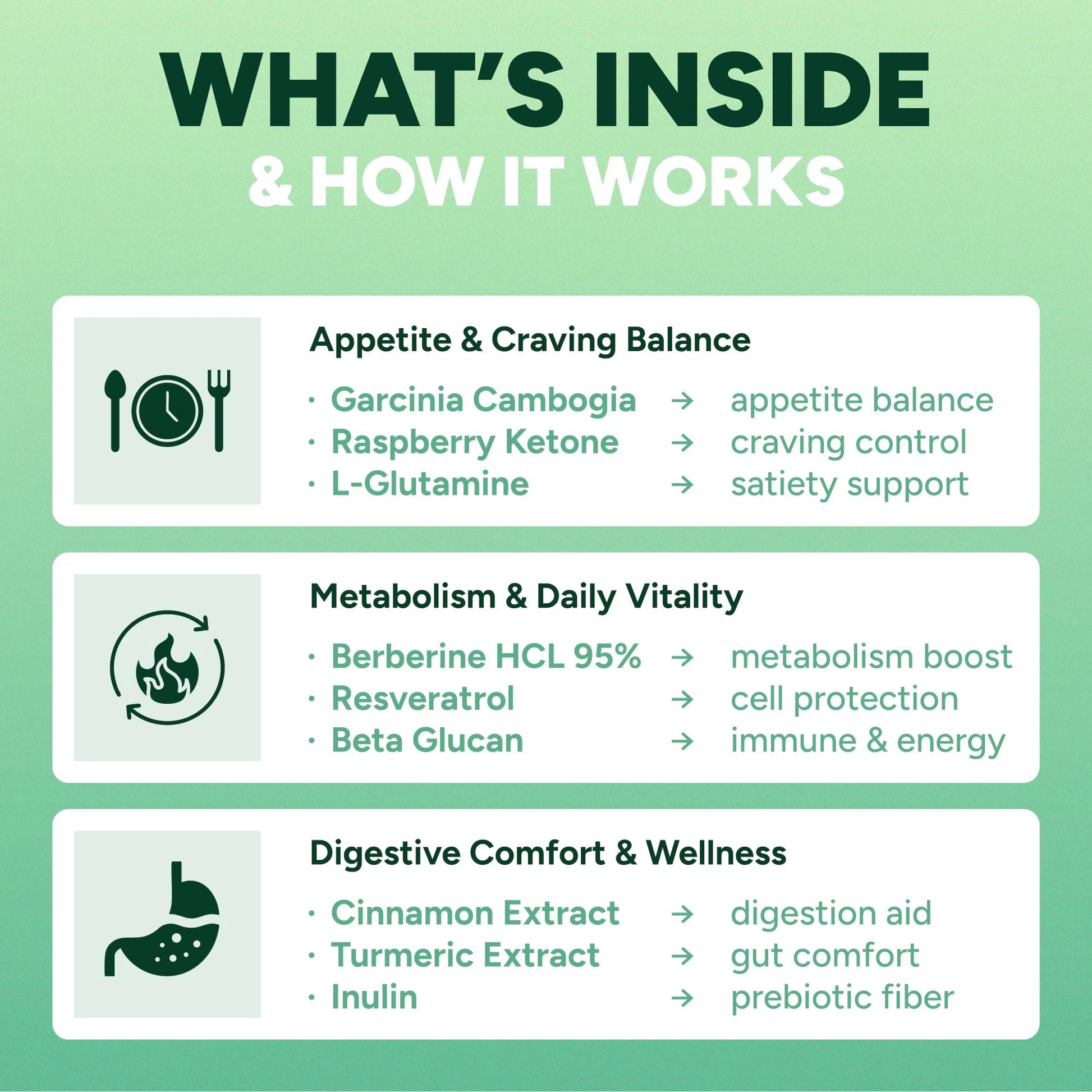 GLP1 Activator+ with Berberine and Turmeric - GLP - 1 Gummies - Vegan America