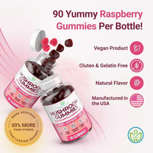 World's First Mushroom Gummies with Lions Mane, Supports Focus & Clarity